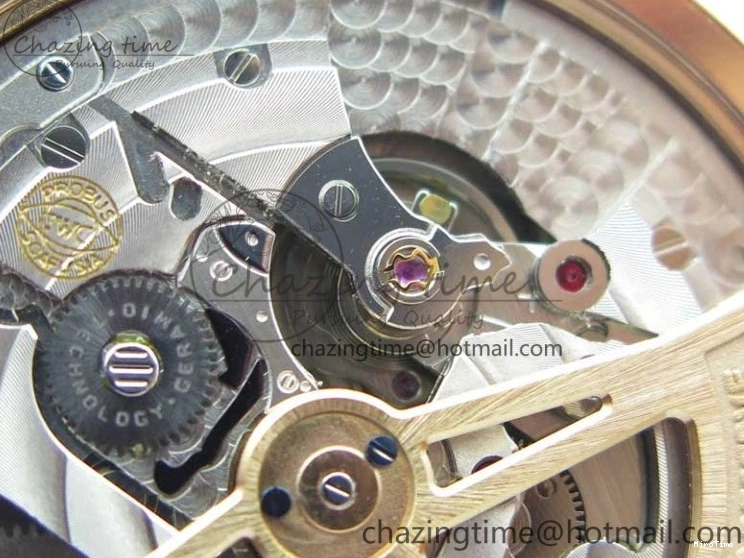 MIROTIME 0409 Compact Portugieser Perpetual Calendar IW503302 RG V9F 1:1 Best Edition White Dial on Brown Leather Strap A 7113